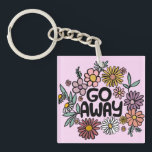GO AWAY FUNNY Blommigt Cute Daisy Hand Drawn<br><div class="desc">Söt teckning! Leta efter fler alternativ i min butik eller säg till mig om du vill ha någon anpassningsbar! Jag kan skapa anpassningsbar konst om du vill! :) Skicka bara ett direkt meddelande till mig.</div>