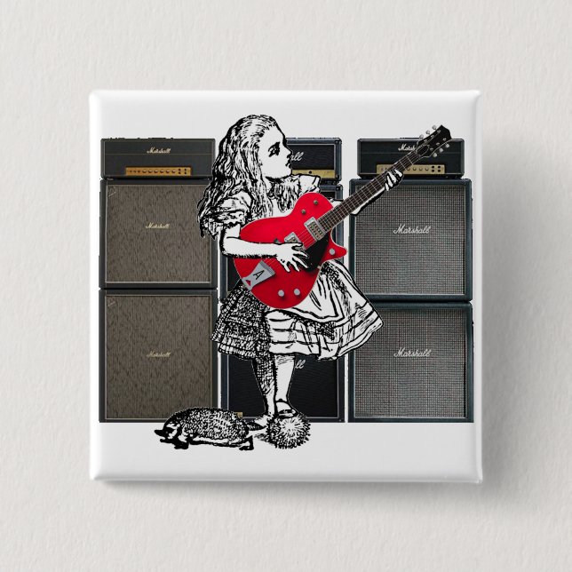 Go Ax Alice Pin Knapp (Framsida)