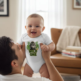 "Go Bananas" Jungle Gorilla Romper T Shirt