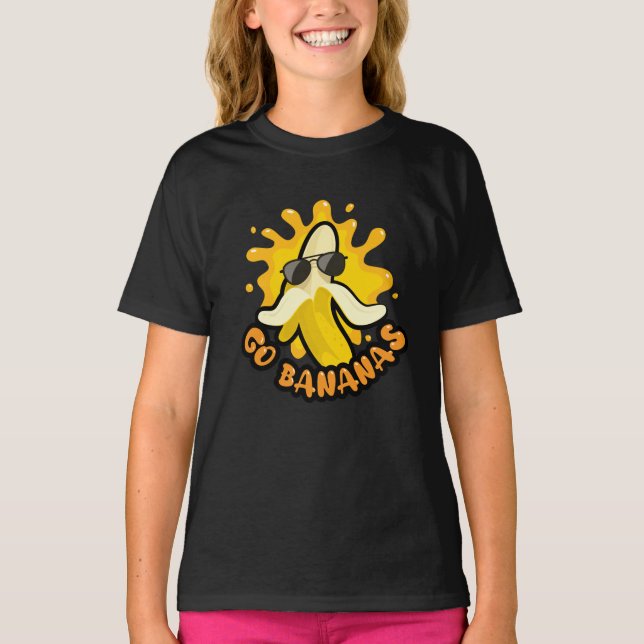 Go Bananas T Shirt (Framsida)
