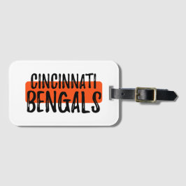 Go Bengals Bagagebricka