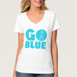 Go blueT-Shirt T Shirt