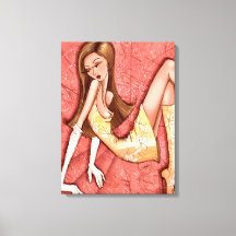 Go Boots Sassy Glam Girl Mode Illustration