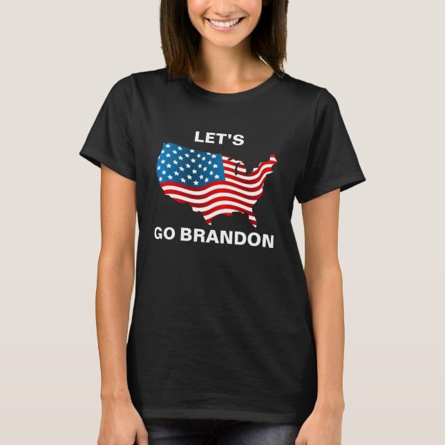 Go Brandon Womens T-Shirt (Framsida)