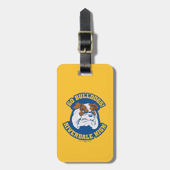 Go Bulldog - Riverdale High Bagagebricka (Vertikal Framsida)