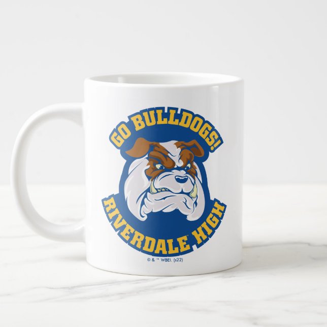 Go Bulldog - Riverdale High Jumbo Mugg (Vänster)