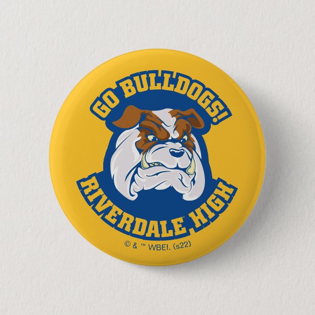 Go Bulldog - Riverdale High Knapp (Framsida)