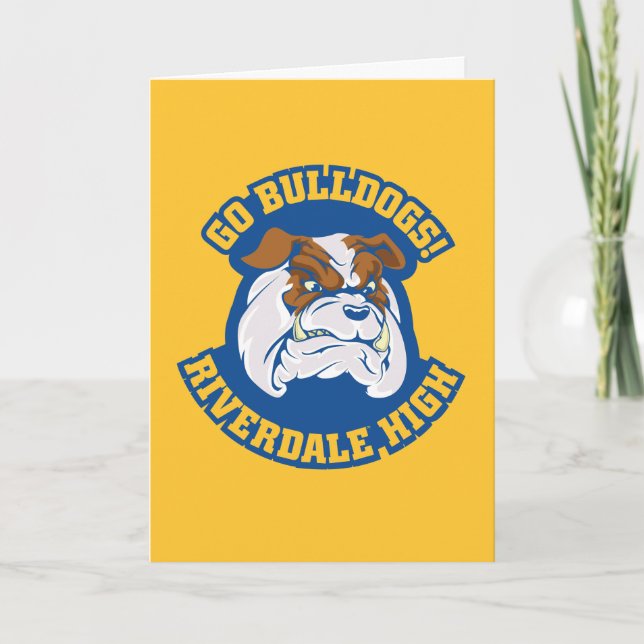 Go Bulldog - Riverdale High Kort (Framsida)