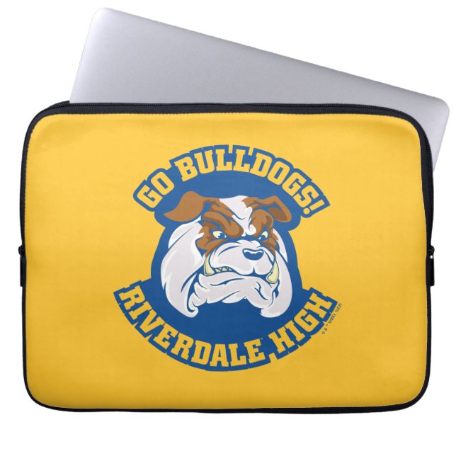 Go Bulldog - Riverdale High Laptop Fodral (Framsidan)