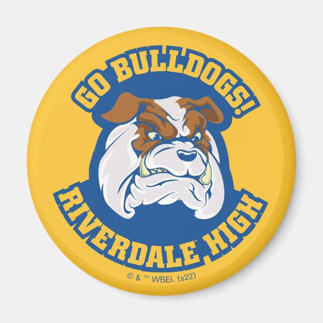 Go Bulldog - Riverdale High Magnet (Framsidan)