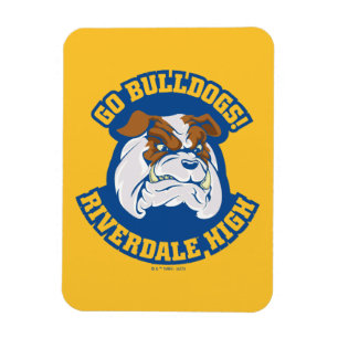 Go Bulldog - Riverdale High Magnet