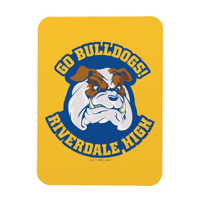 Go Bulldog - Riverdale High Magnet (Vertikal)