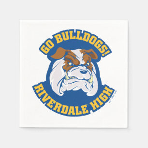Go Bulldog - Riverdale High Pappersservett