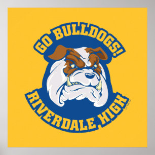 Go Bulldog - Riverdale High Poster