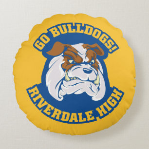 Go Bulldog - Riverdale High Rund Kudde