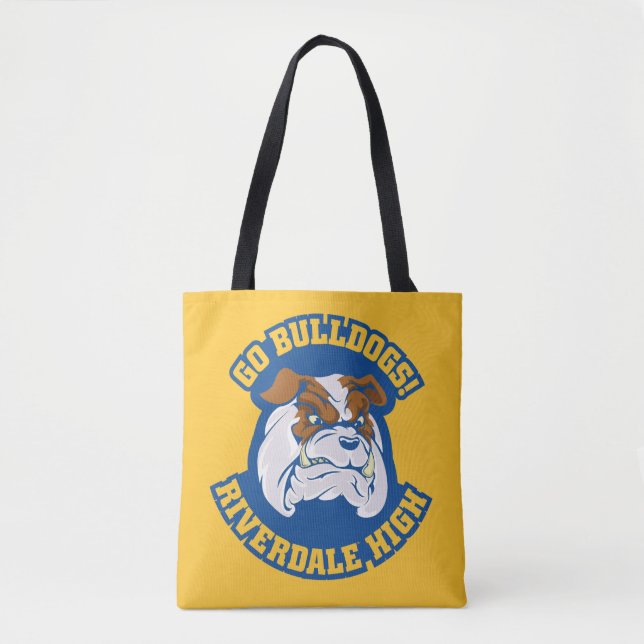 Go Bulldog - Riverdale High Tygkasse (Framsida)