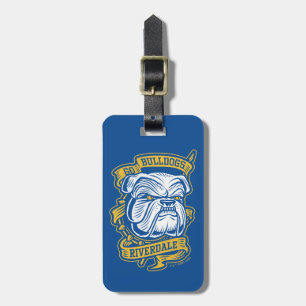 Go Bulldog - Riverdale Mascot Banner Bagagebricka