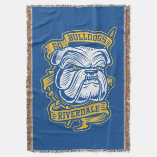 Go Bulldog - Riverdale Mascot Banner Filt