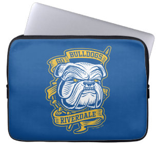 Go Bulldog - Riverdale Mascot Banner Laptop Fodral