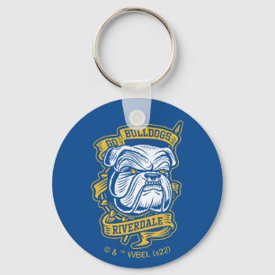 Go Bulldog - Riverdale Mascot Banner Nyckelring