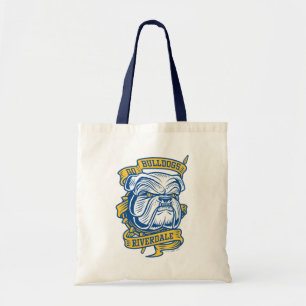 Go Bulldog - Riverdale Mascot Banner Tygkasse
