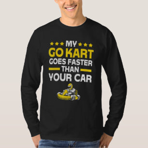 Go Cart Tävla Racer Go Kart T Shirt