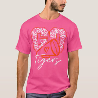 Go Cheer Tigers Football T Shirt