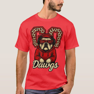 Go Dawgs Funny Bulldogs Apparel for Men Women Kid  T Shirt