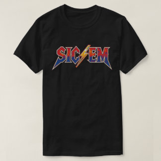 Go Dawgs Highschool Football Spirit Sic'Em Game T Shirt