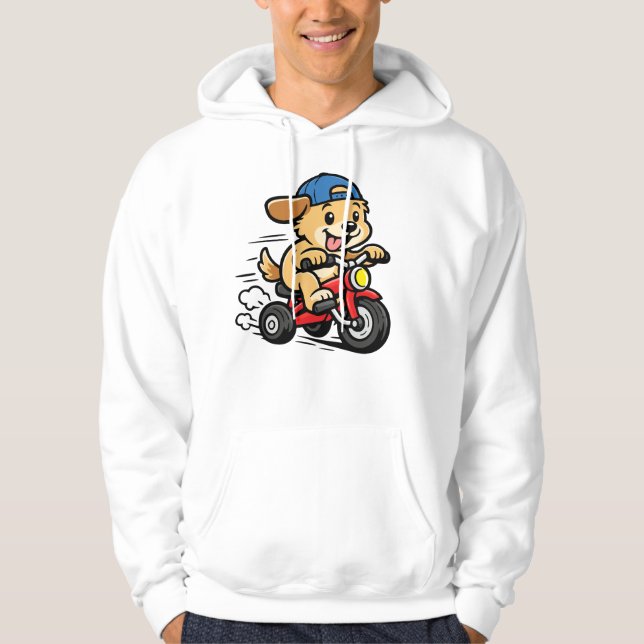 Go Dog Go Hoodie (Framsida)