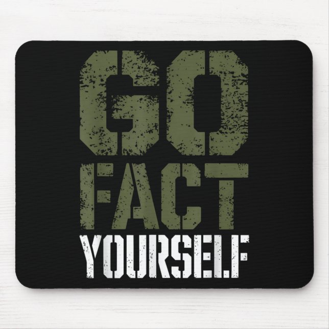 Go Fact Yourself Funny Military Stencil Tactical S Musmatta (Framsidan)