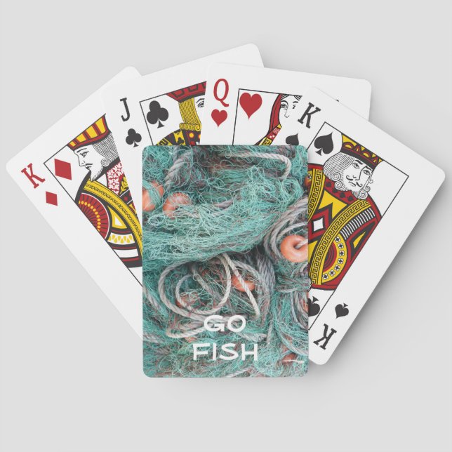 "Go Fish" (fiskekortet) Spelkort (Baksidan)