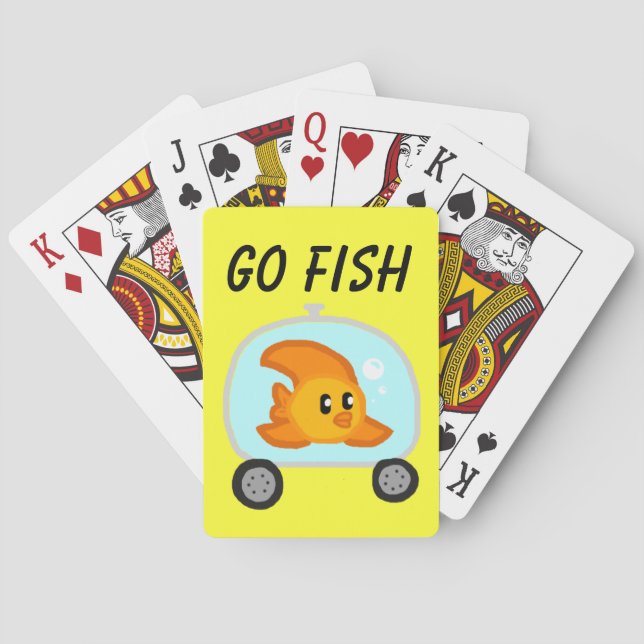 GO FISH SPELKORT (Baksidan)