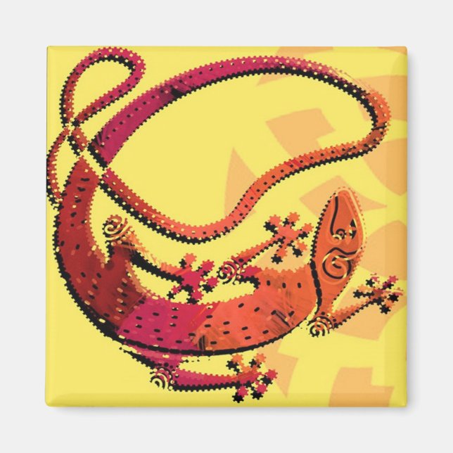 GO GECKO MAGNET (Framsidan)