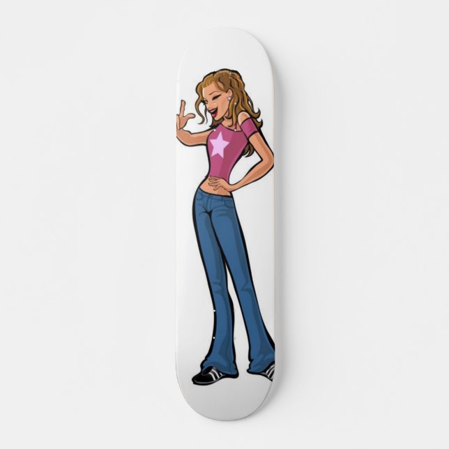 Go Girl Skateboard (Framsida)