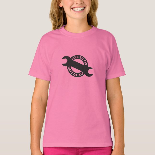 GO GIRL™ TEE SHIRT (Framsida)