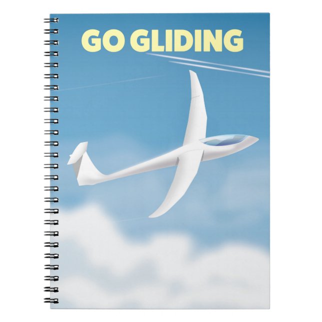 Go Gliding Anteckningsbok (Framsidan)