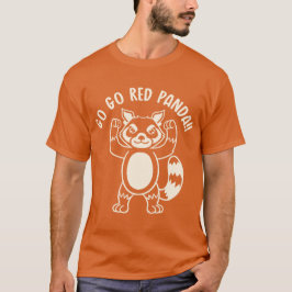 Go Go Red Panda (Mono) T Shirt