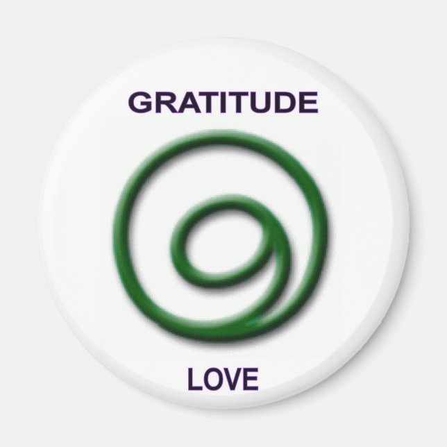 Go Gratitude magnet (Framsidan)