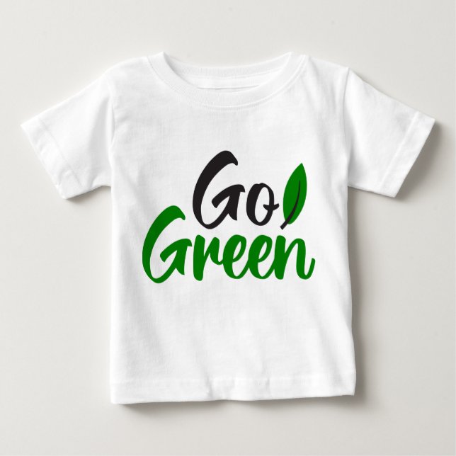 Go green t shirt (Framsida)