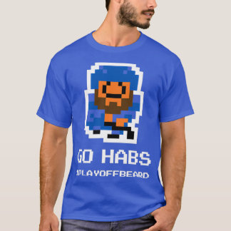 GO HABS 8-bitars uppspelningsskägg T Shirt