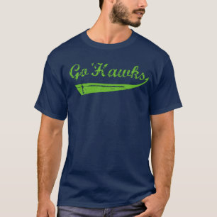 Go Hawks (Bright Grönt) T Shirt