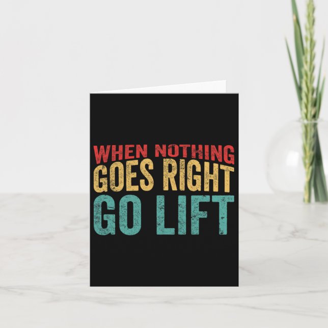 Go Hiss - Amusing Bodybuilding Caption Kort (Framsida)