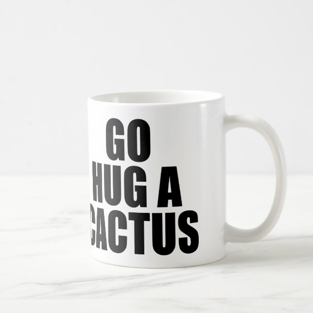 GO HUG A CACTUS KAFFEMUGG (Höger)