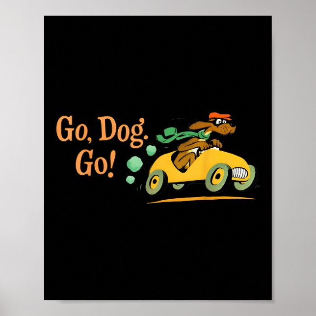 Go Hund Go Costume T-shirt.png Poster (Framsidan)
