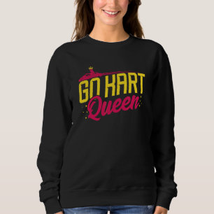 Go Kart Drottning Go Karting Motorsport Racing Fa T Shirt