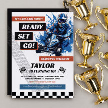 Go Kart Födelsedagsfest