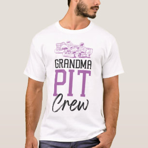 Go Kart Grandma Pit Crew Grandma Vintage T Shirt