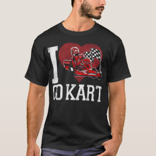 Go Kart I Kärlek Go Kart Heart Vintage T Shirt