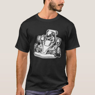 Go Kart Racer Tävling Karting T Shirt